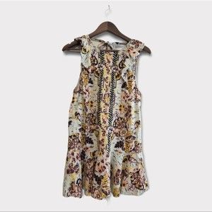 Free People Summer in Tulum Sleeveless Tunic S